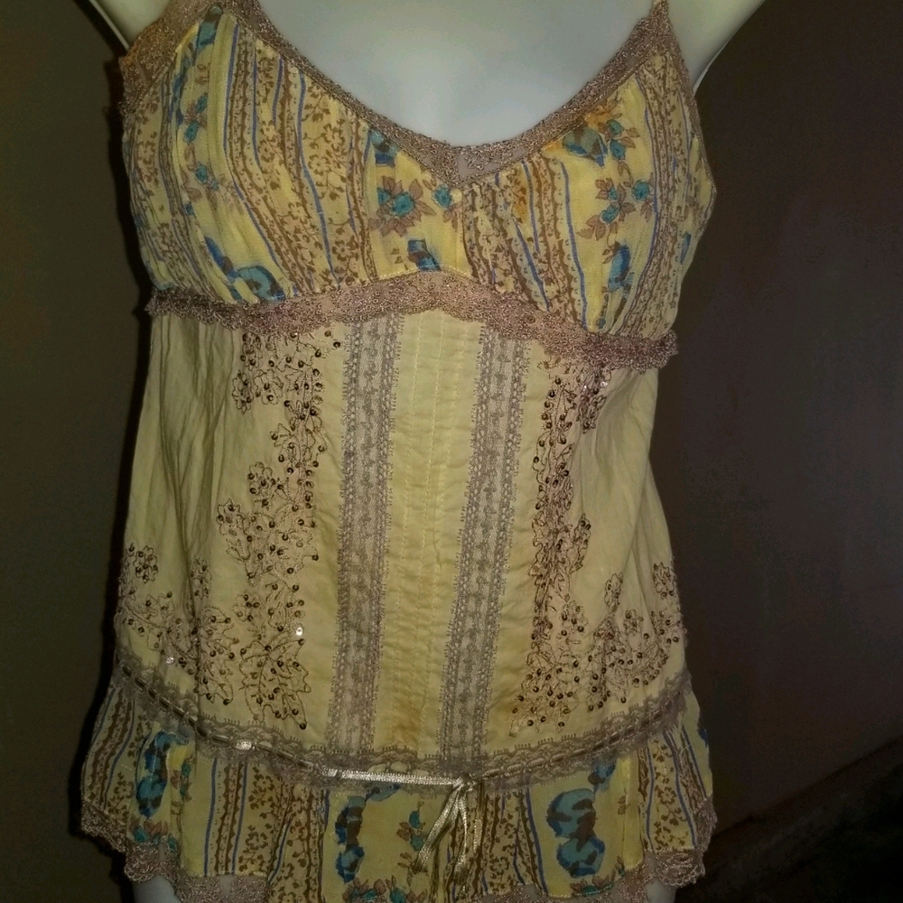 Angie Beautiful Sequence Top - image 1